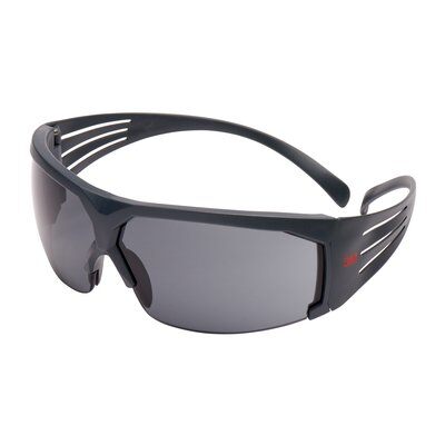 3M™ SecureFit™ 600 Schutzbrille, graue Bügel, Scotchgard™ Anti-Fog-/Antikratz-Beschichtung (K&N), graue Scheibe, SF602SGAF-EU, 20 pro Packung