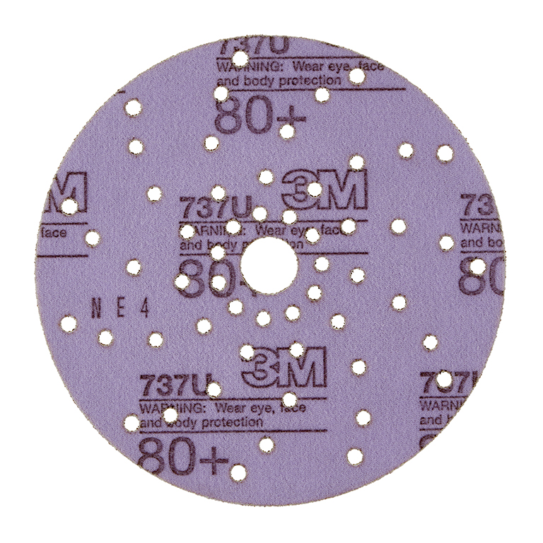3M™ | Cubitron™ | II Hookit™ | Schleifscheibe 737U | 150 mm | Multihole | 80+ | 51369 | 7100273602
