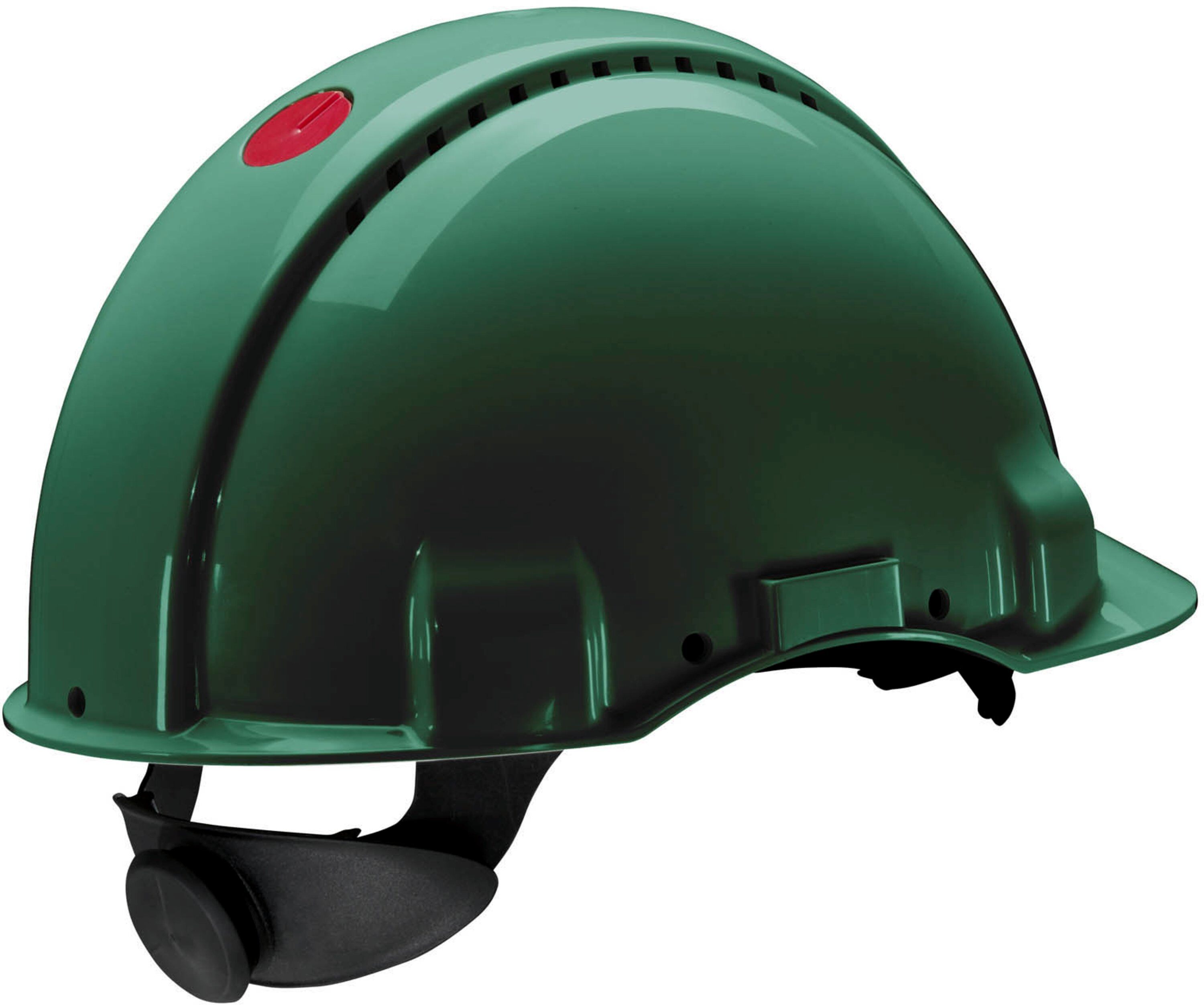 Artikelbild des Artikels 3M™ Peltor™ Schutzhelm mit Uvicator Sensor G3000N G30NUG, Grün, Ratschen-Verschlusssystem