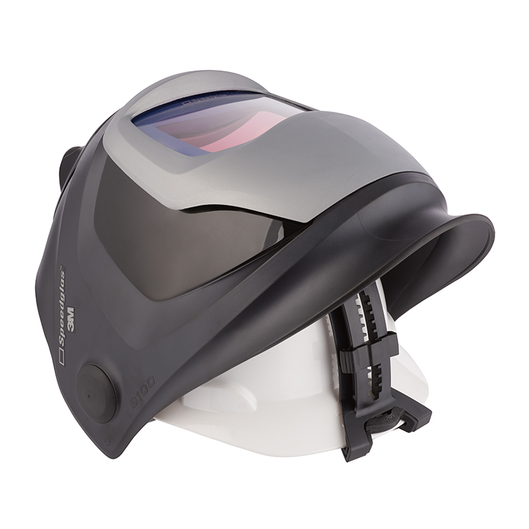 3M™ | Speedglas™ | Schweißmasken Serie 9100 QR, mit Schweißfilter 9100XX | mit 3M™ Schutzhelm G3001MUV-VI | 583625 | 7100166718