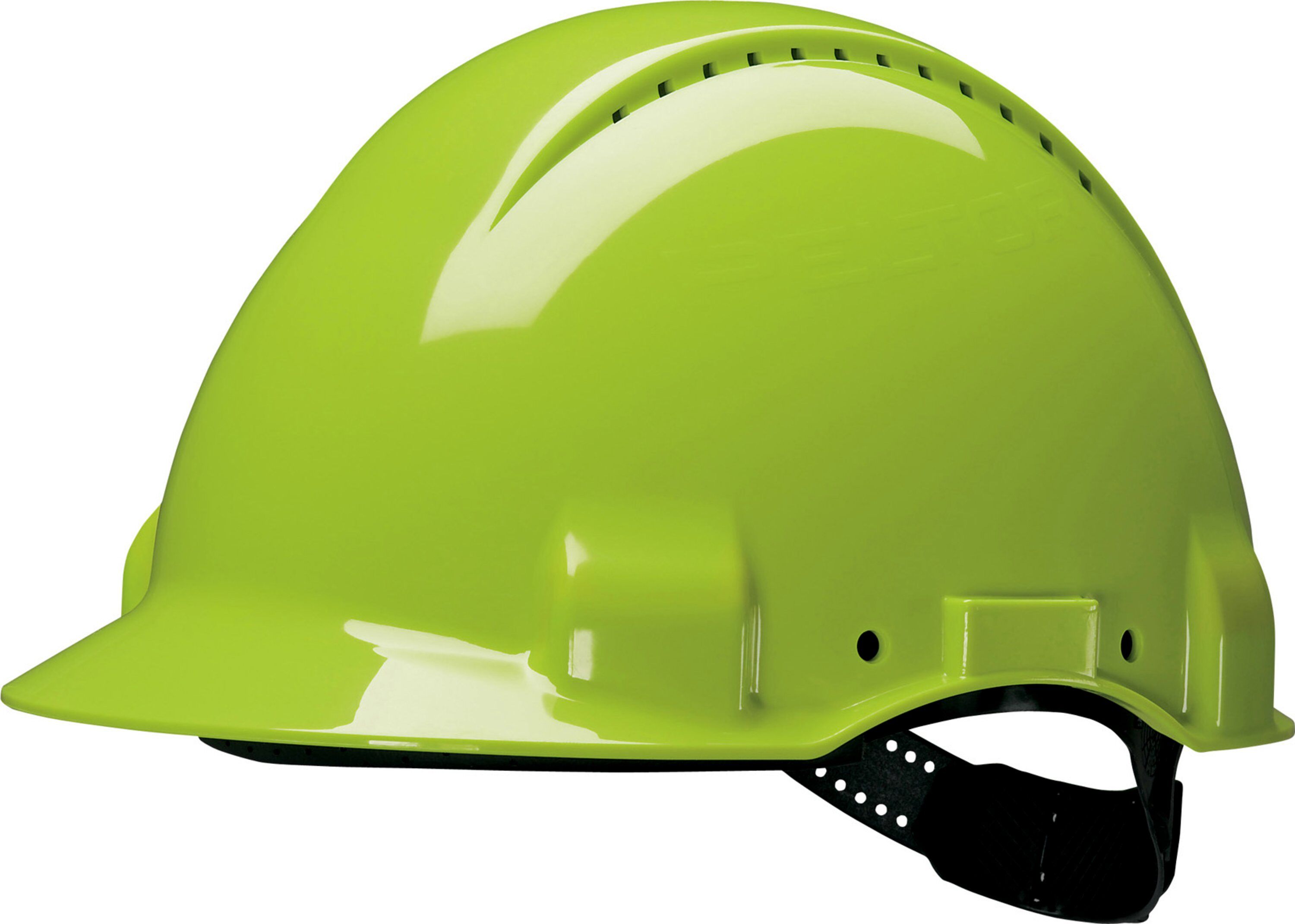 887523Z-3m-g3000d-schutzhelm-neongrun-abs-schweissleder-packshot Artikelbild des Artikels 3M™ Peltor™ Schutzhelm G3000D G30DUV, Neongrün, Ratschen-Verschlusssystem
