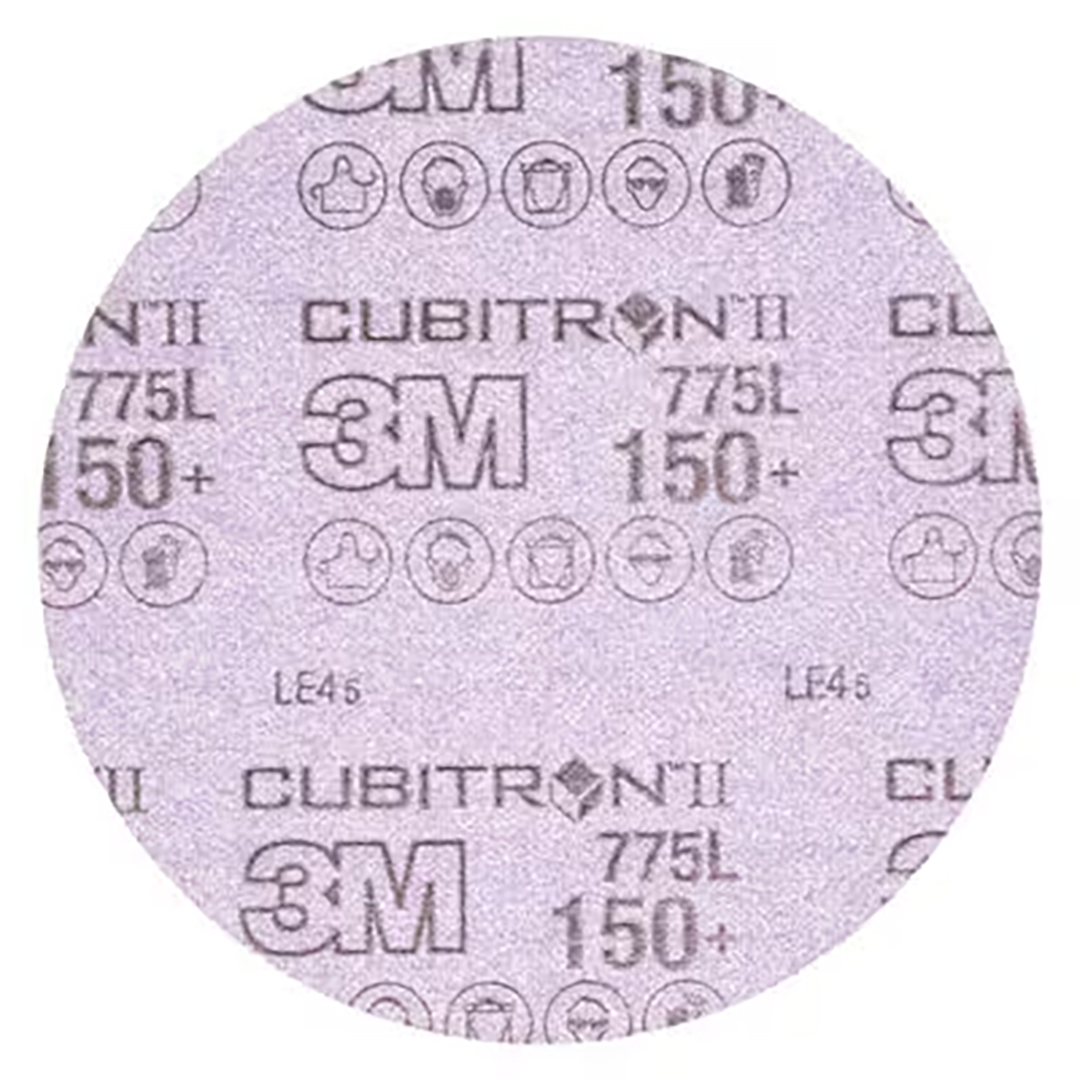 3M™ | Hookit™ | Cubitron™ 2 | Filmscheibe 775L – 125 mm, 150+, ungelocht