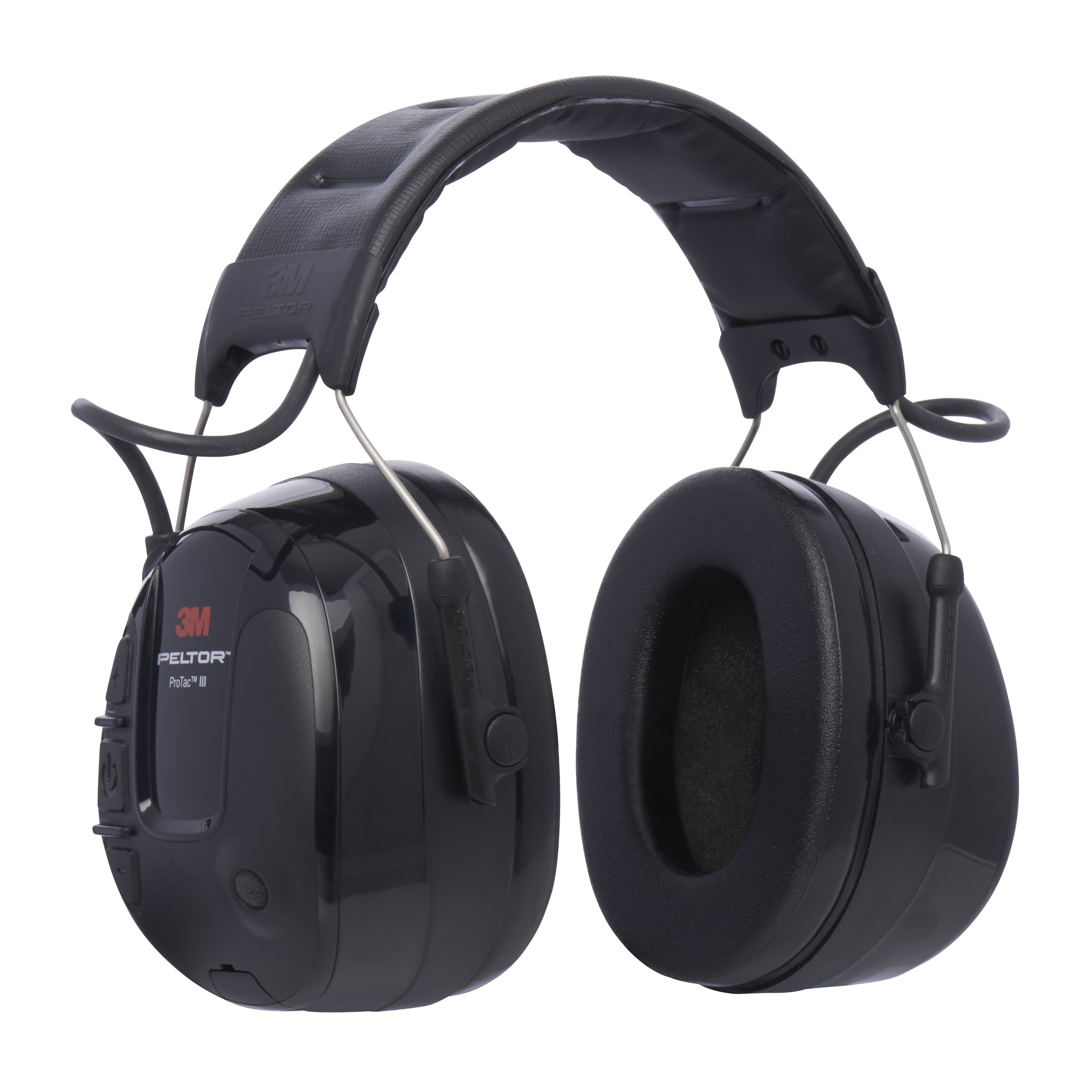 Headset 3M™ PELTOR™ ProTac™ III, 32 dB, schwarz, Kopfbügel, MT13H221A