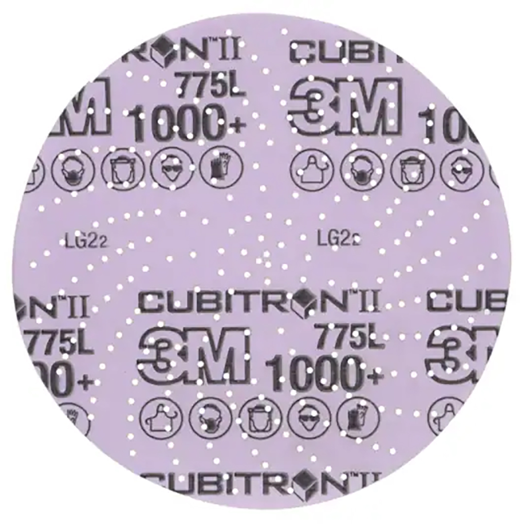 3M™ | Hookit™ | Cubitron™ 2 | Filmscheibe 775L – 150 mm, 1000+, ungelocht