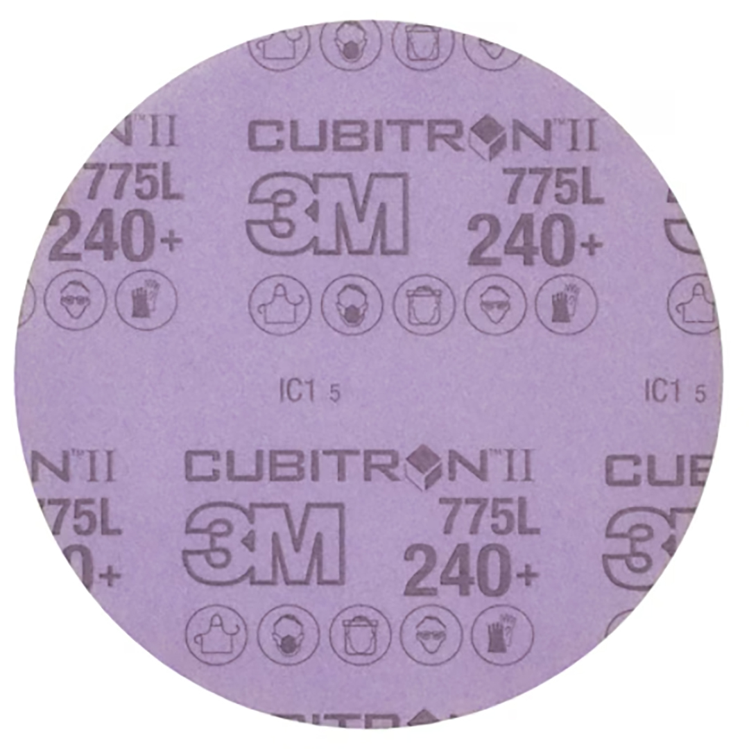 3M™ | Hookit™ | Cubitron™ 2 | Filmscheibe 775L – 200 mm, 240+, ungelocht