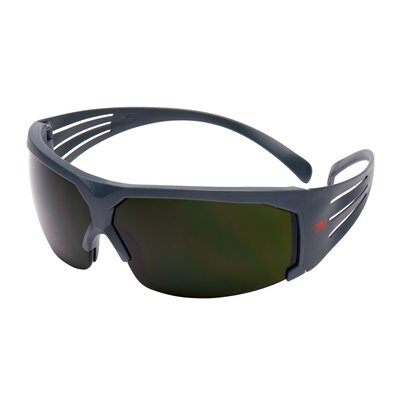 3M™ SecureFit™ 600 Schutzbrille, graue Bügel, Antikratz-Beschichtung, Schweißglas Schutzstufe 5.0, SF650AS-EU, 20 pro Packung