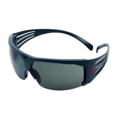 3M™ SecureFit™ 600 Schutzbrille, graue Bügel, Antikratz-Beschichtung, graue polarisierte Scheiben, SF611AS-EU, 20 pro Packung