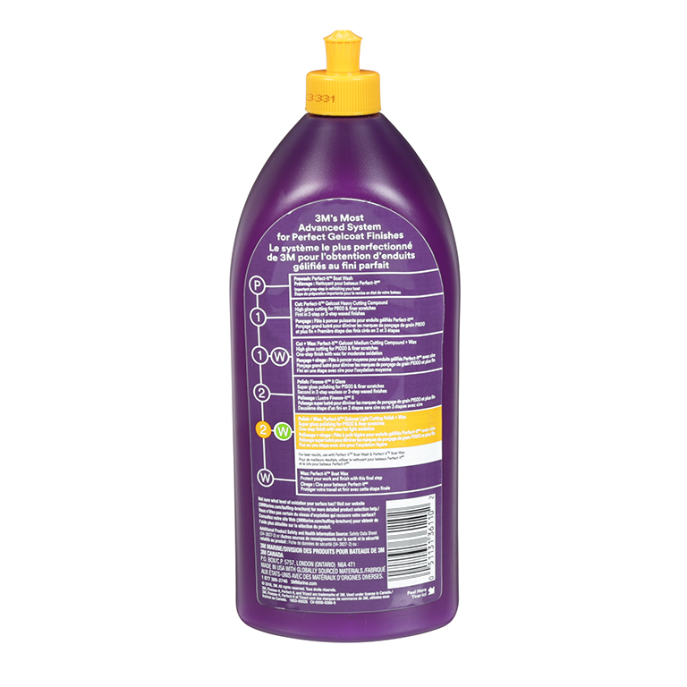 3M™ | Perfect-It™ | Gelcoat Polierpaste + Wachs für leichten Abtrag | 946 ml | 36110E | 7100094555 | 36110E