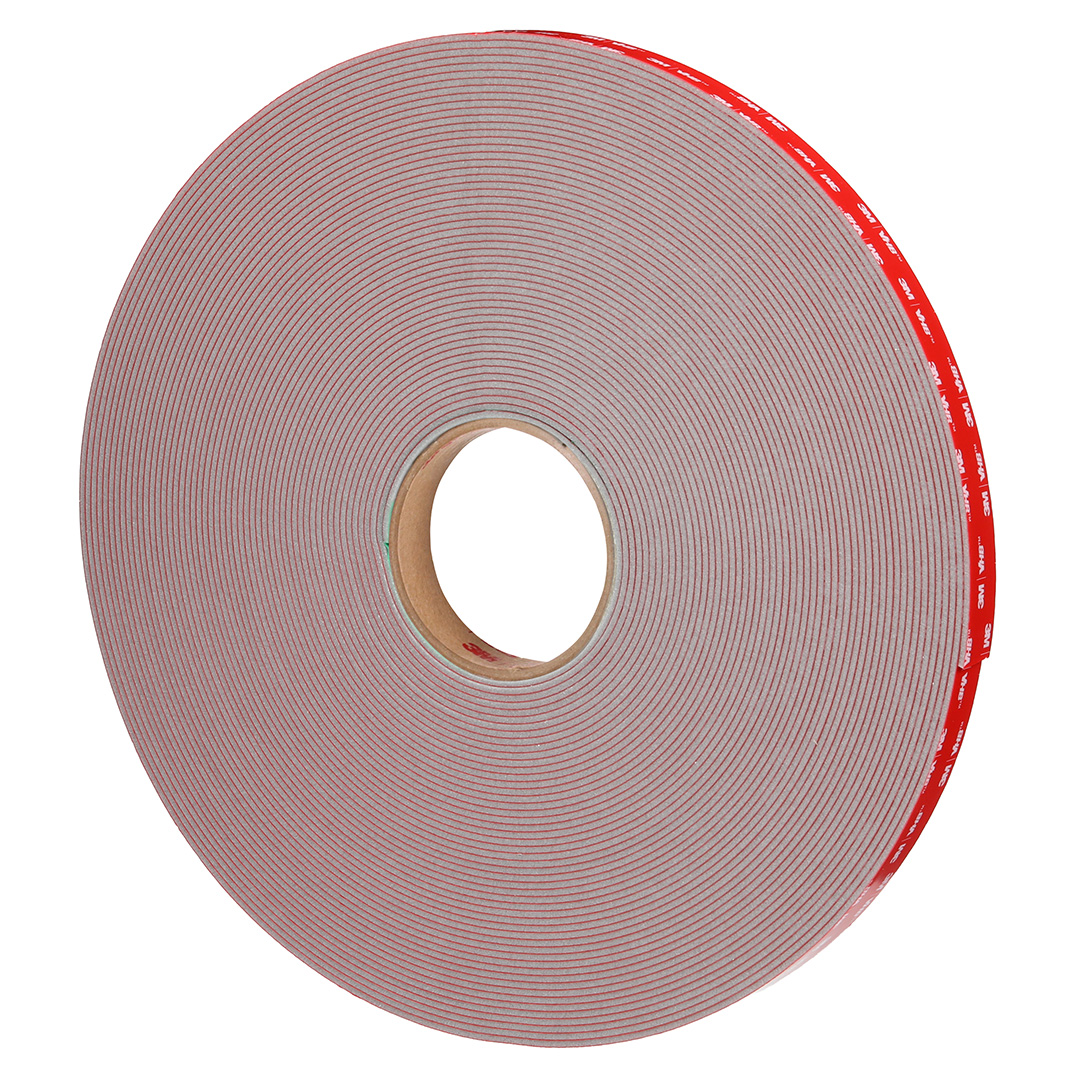 3M™ | VHB™ | Doppelseitiges Klebeband Max-110GF – 19 mm x 33 m, 1.1 mm, Grau | 7100395504