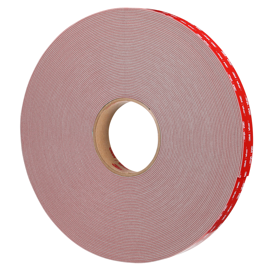 3M™ | VHB™ | Doppelseitiges Klebeband Max-160GF – 25 mm x 33 m, 1.6 mm, Grau | 7100395593