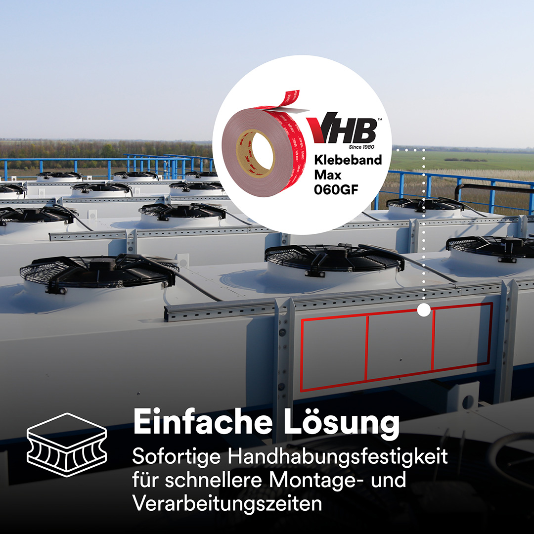 3M™ | VHB™ | Doppelseitiges Klebeband Max-060GF – 19 mm x 33 m, 0.6 mm, Grau | 7100395430