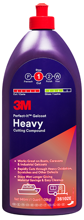 3M™ | Perfect-It™ | Gelcoat Schleifpaste für starken Abtrag | 946 ml | 36102E | 7100085986