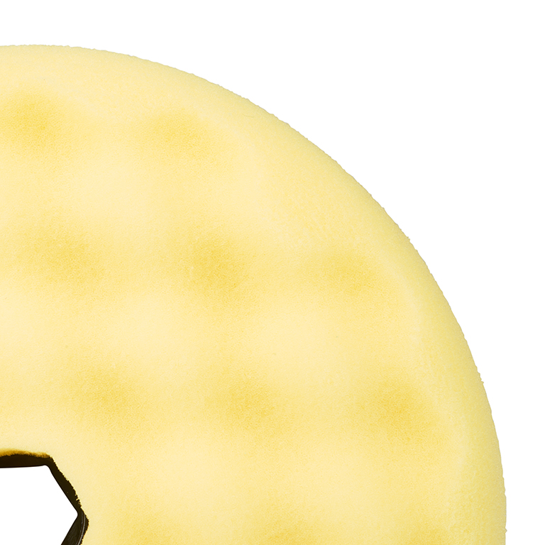 3M™ | Perfect-It™ | Polierschaumpad fein | Quick Connect System | Gelb | Waffelförmig | 150 mm | 50879 | 7100094457