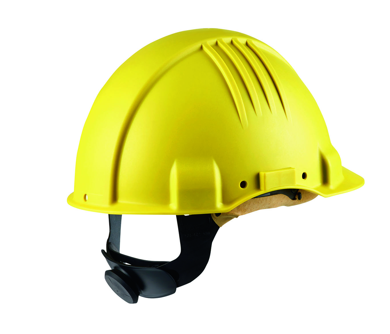 3M™ | Hochtemperatur-Schutzhelm, Ratschenverschluss, dielektrisch 1000 V, Lederschweißband, Gelb | G3501M-GU G3501MY | 7100077280