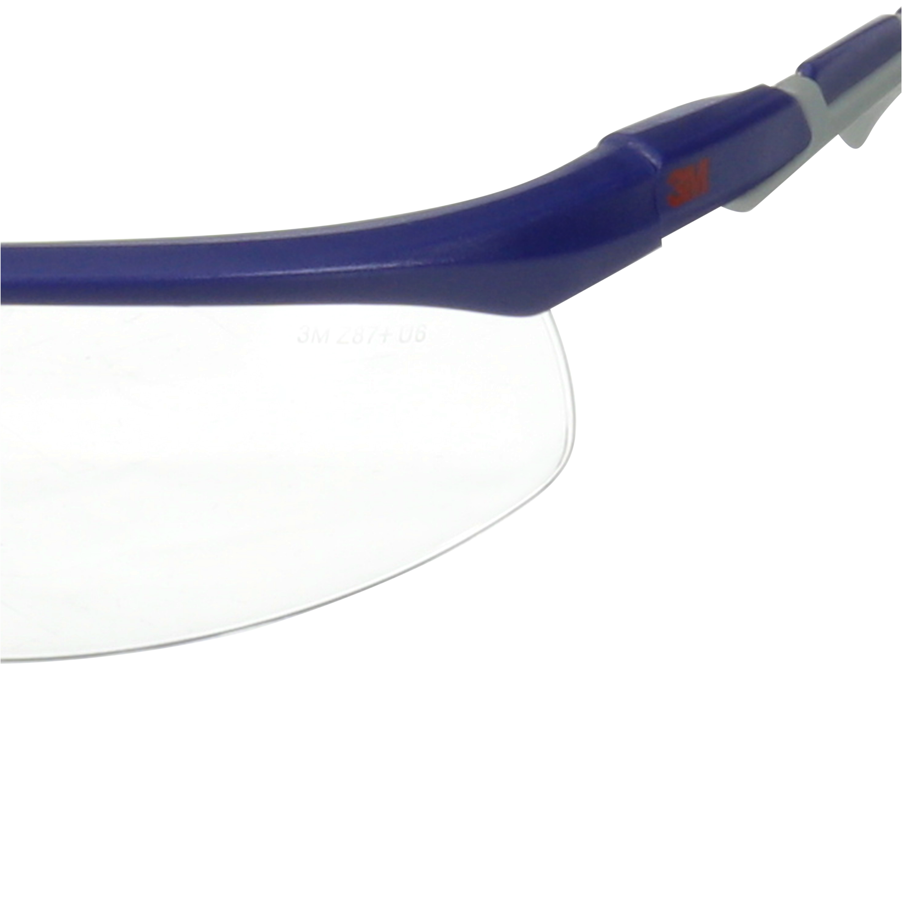 3M™ | Solus™ | 2000 Schutzbrille | S2001AF-BLU | blau/graue Bügel | transparente Anti-Fog-/Antikratz-Scheibe | 7100208382