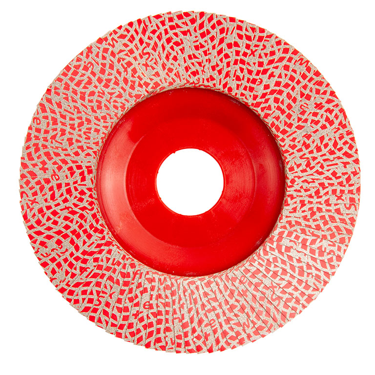 KGS DIAMOND™ | Hybrid Diamant Lamellenscheibe | ø 115 mm/22,23 PLS | Mesh 200 / 74 Micron | Rot | 18913