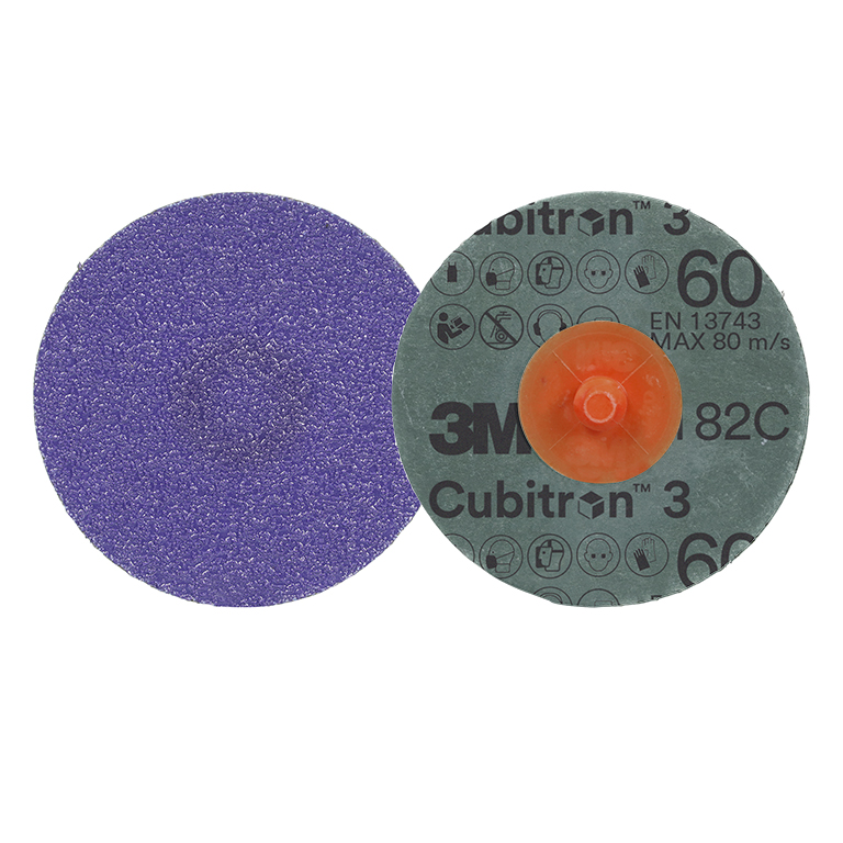 3M™ | Cubitron™ 3 | Roloc™ | Fiberscheibe 1182C | 60+ | Violett | ⌀ 76 mm | 7100332232