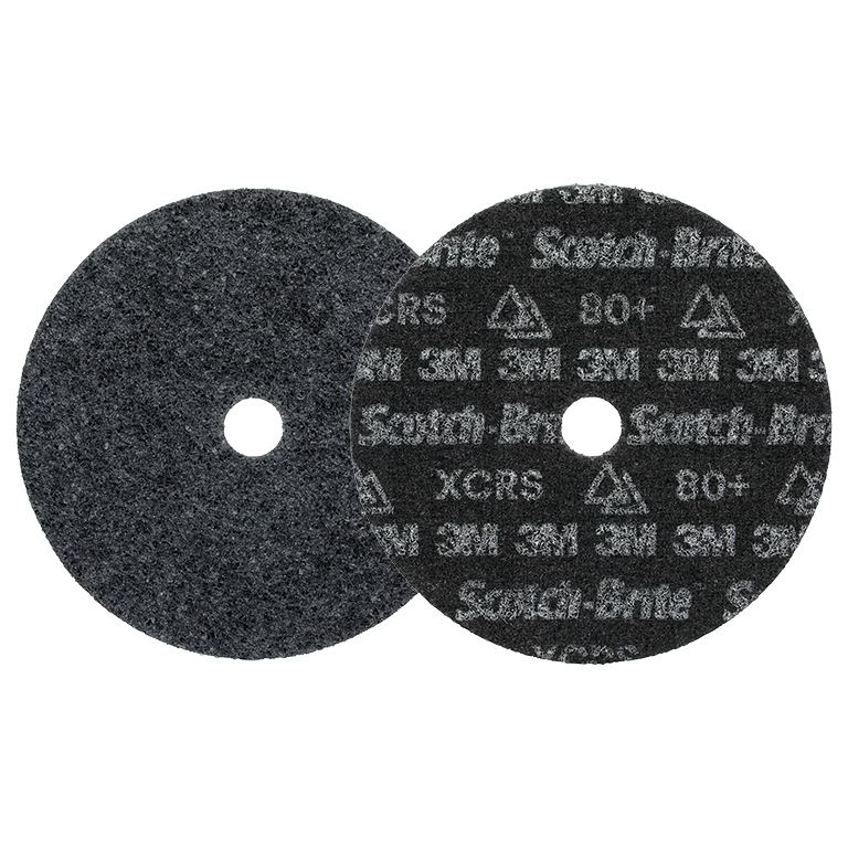 3M™ | Scotch-Brite™ | Präzisions-Vliesscheibe | HD-DH | Extra Coarse 80+ Körnung | ⌀ 178 mm x 22.23 mm | 7100358899