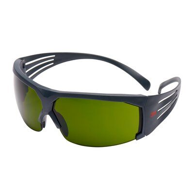 3M™ SecureFit™ 600 Schutzbrille, graue Bügel, Antikratz-Beschichtung, Schweißglas Schutzstufe 3.0, SF630AS-EU, 20 pro Packung