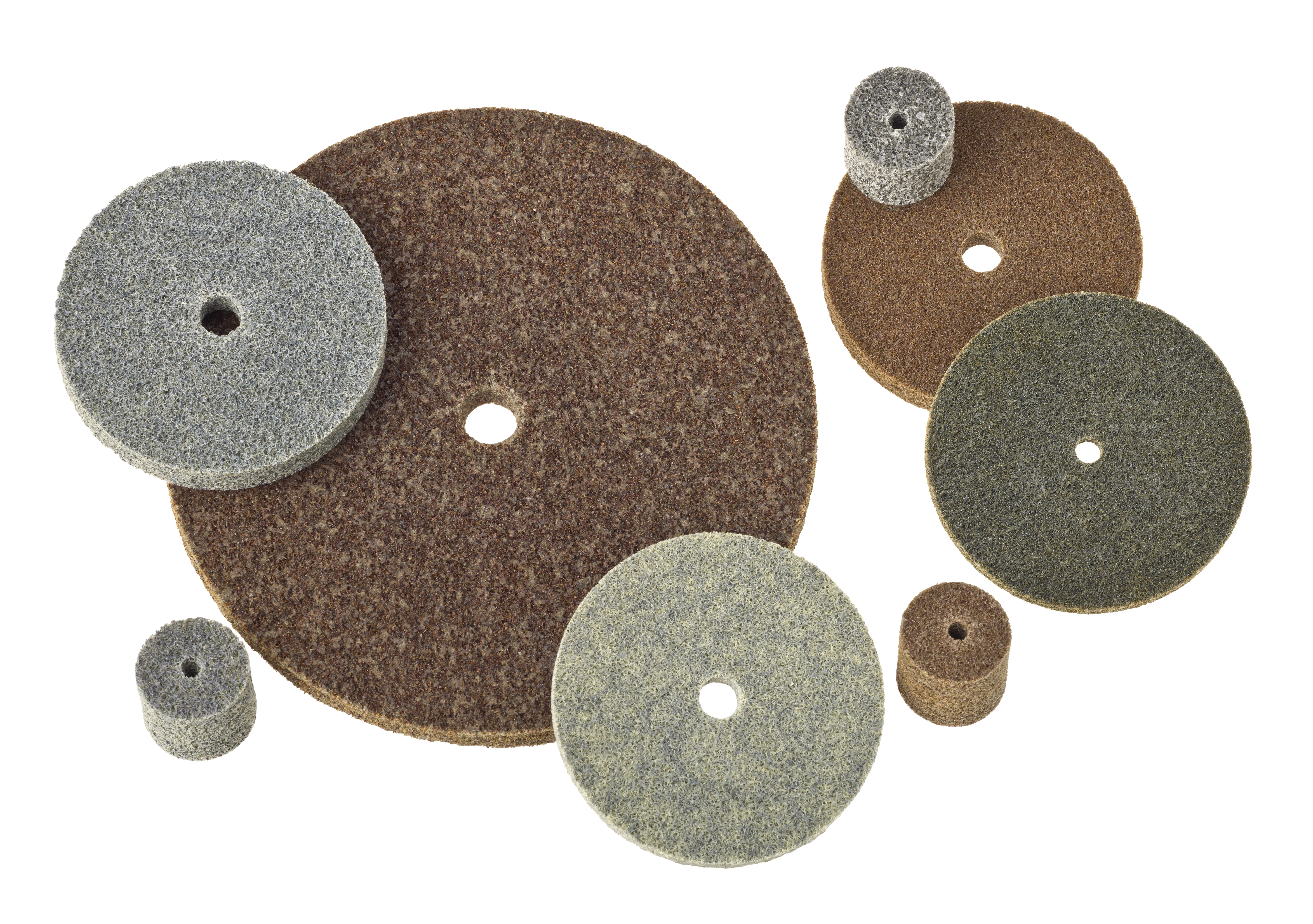 3M™ | Scotch-Brite™ | EXL Verpresste Kompaktscheibe XL-UW | 101,6 mm x 12,7 mm x 6 mm | 2S FIN | 253135 | 7000120678