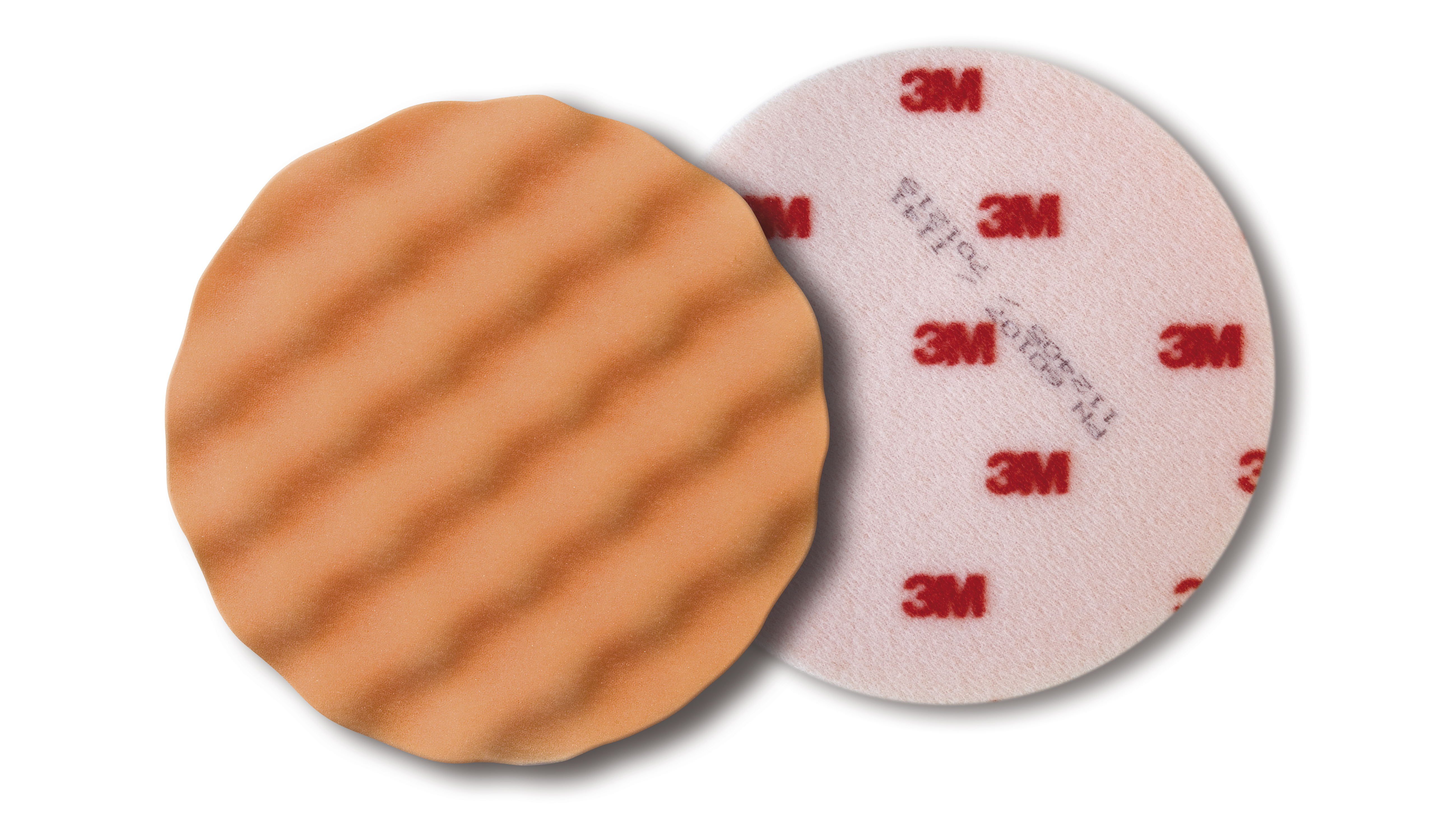 3M-Finesse-it-Foam-Buffing-Pad-Extra-Life-60107-133-3-orange_O 3M™ Finesse-it™ Polierschaumpad Extra Life, orange, 133 mm, genoppt
