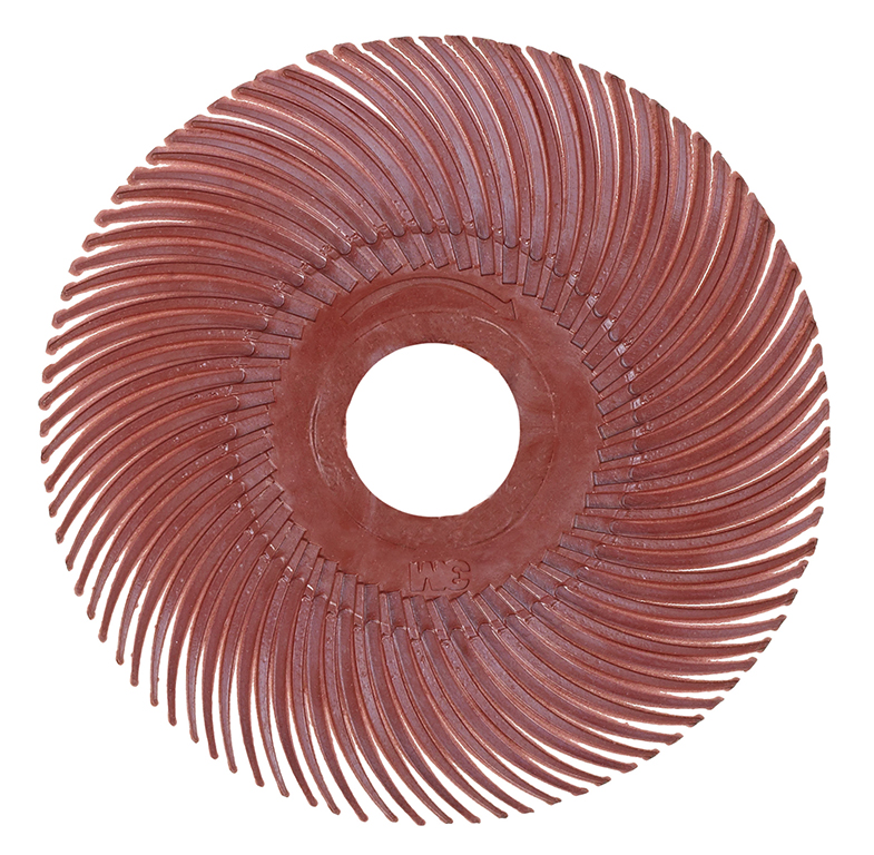 Scotch-Brite™ | Radial Bristle Brush | RB-ZB | rot | 50,8 mm | P220 | Typ C | 7100138295 | 30121