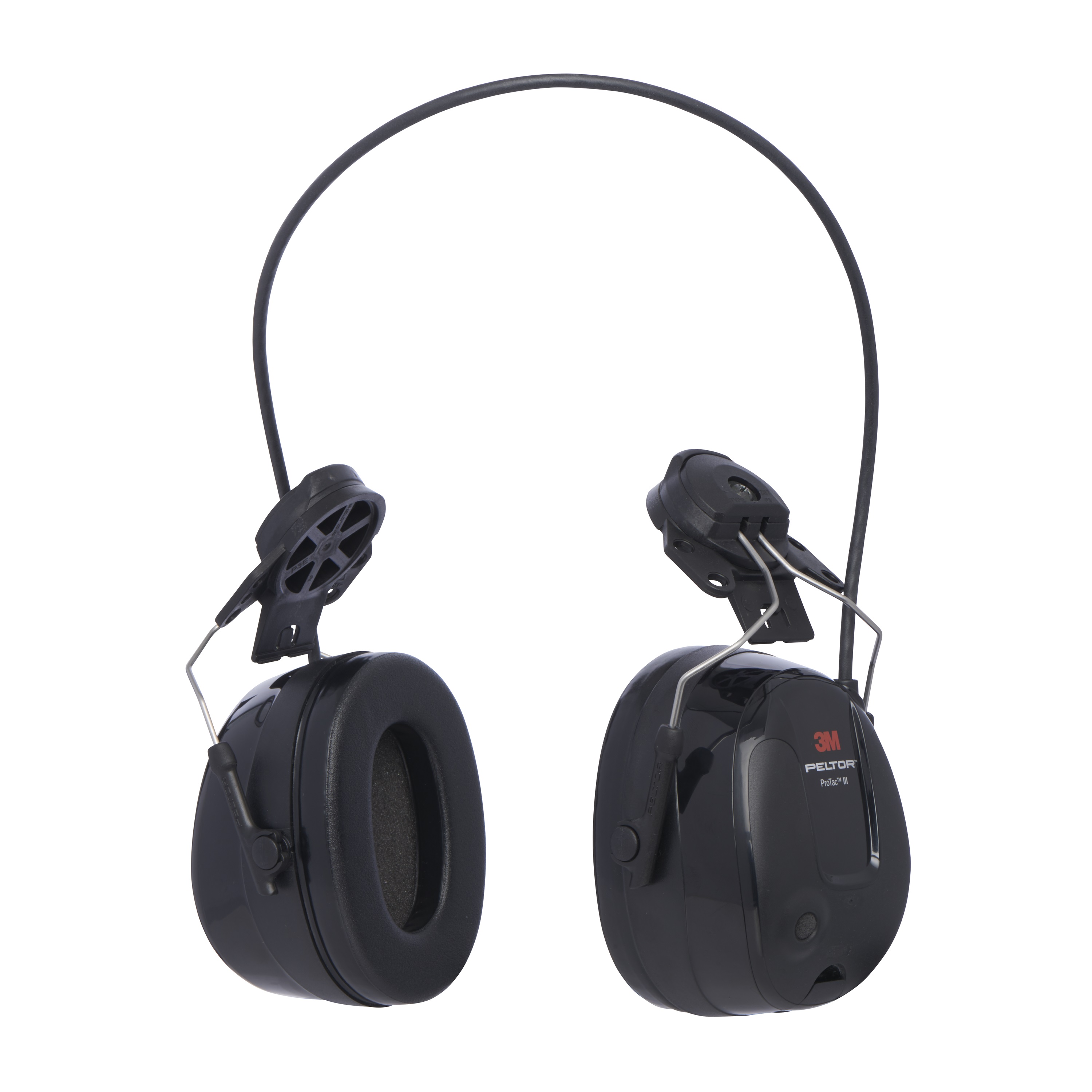 3M™ PELTOR™ ProTac™ III Headset, 31 dB, schwarz, Befestigung am Schutzhelm, MT13H221P3E