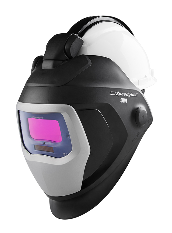 3M™ | Speedglas™ | Schweißmasken Serie 9100 QR, mit Schweißfilter 9100V | mit 3M™ Schutzhelm H-701 | 583605 | 7100166724