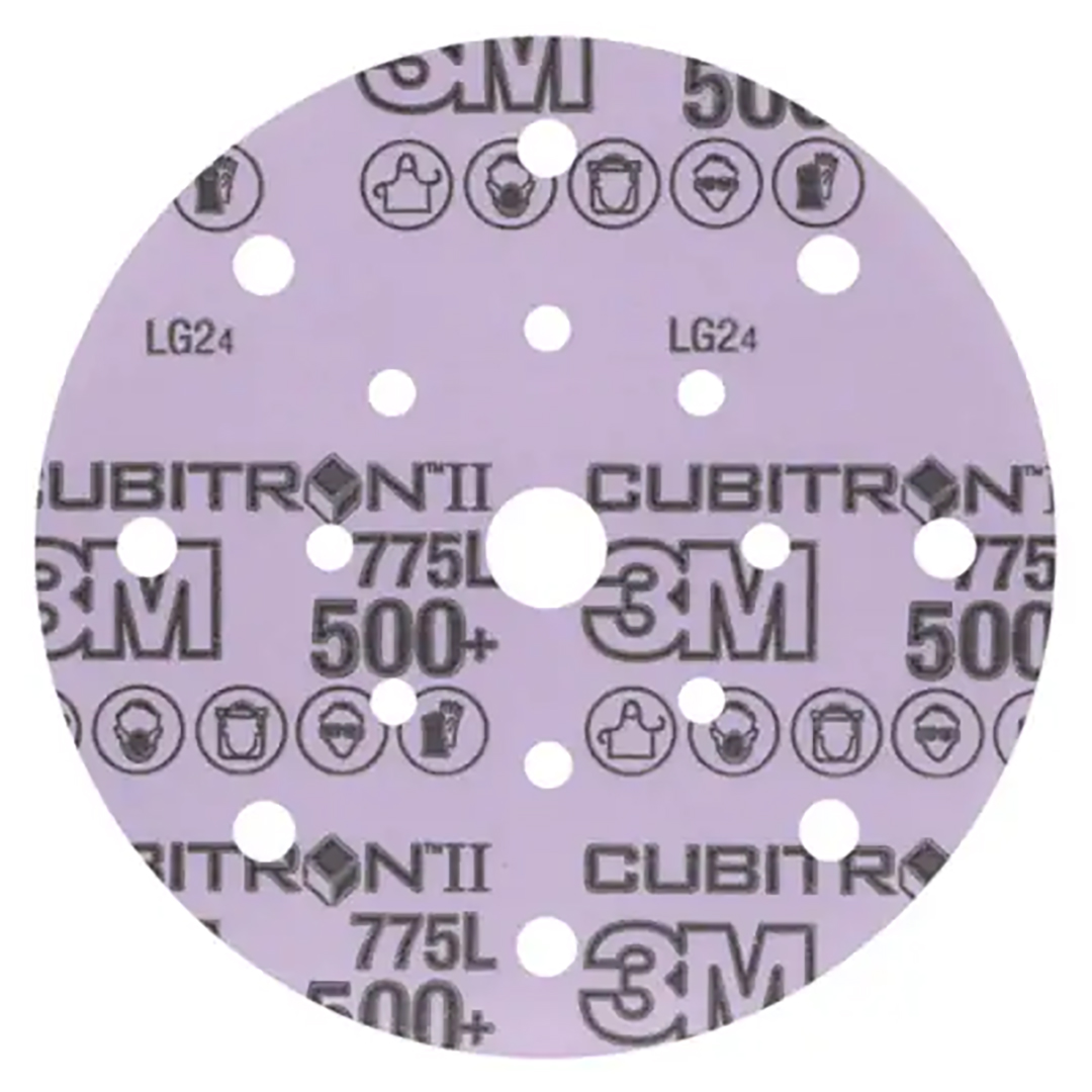 3M™ | Hookit™ | Cubitron™ 2 | Filmscheibe 775L – 150 mm, 500+, 17-Loch