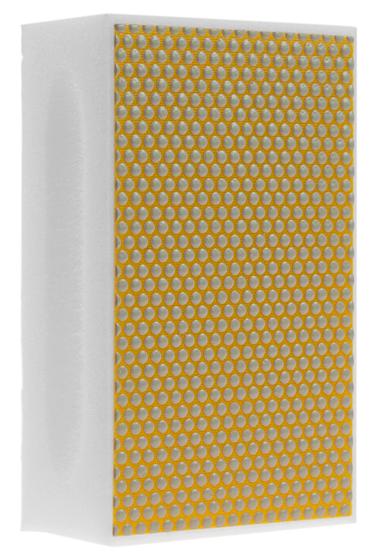 KGS DIAMOND™ | Flexis Diamant Handpad | 90x55mm | 500/40 Gelb Weiss Resin | 14837