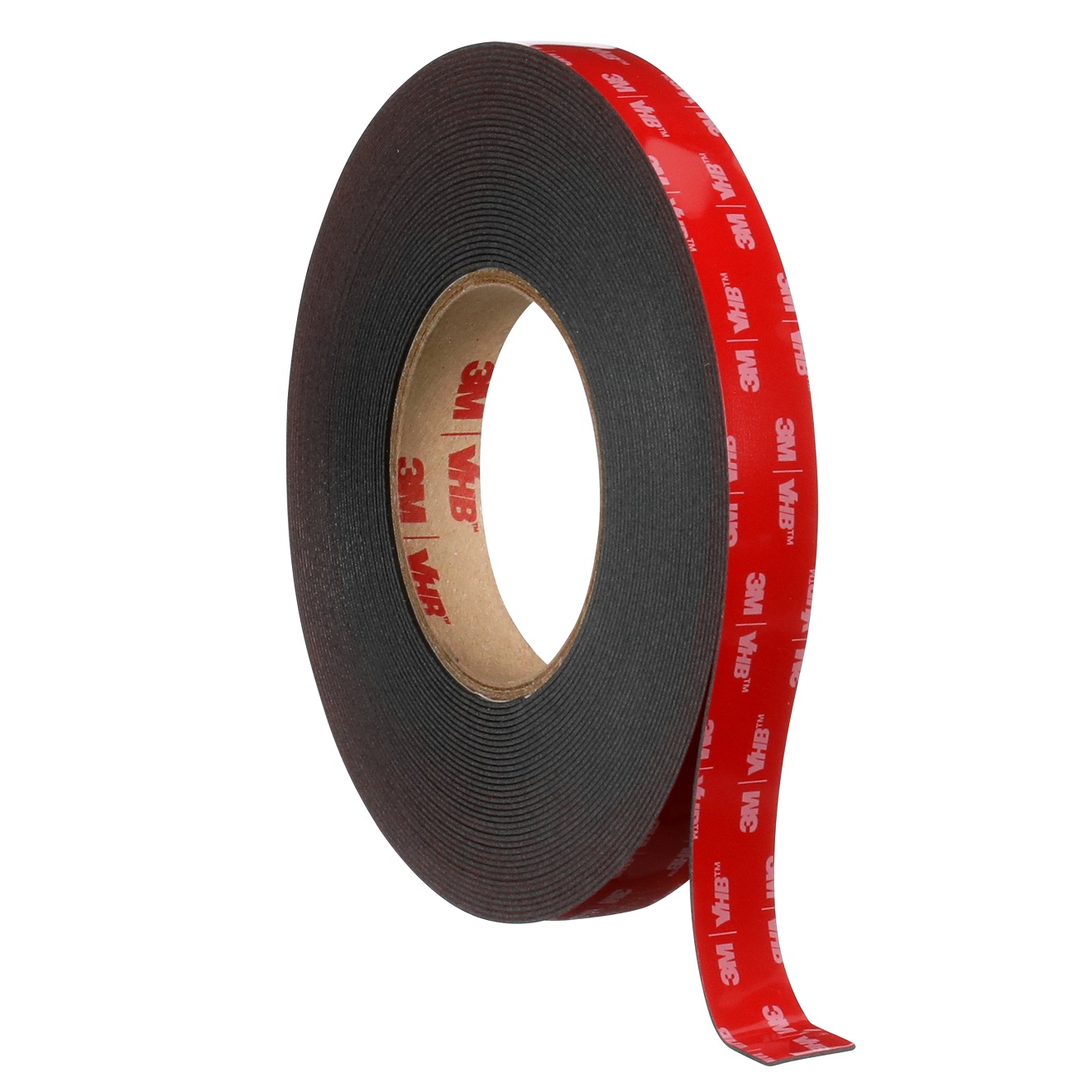 3M™ | VHB™ | Klebeband 5925F | Schwarz | 12 mm x 33 m | 0.6 mm | 5925F/1233