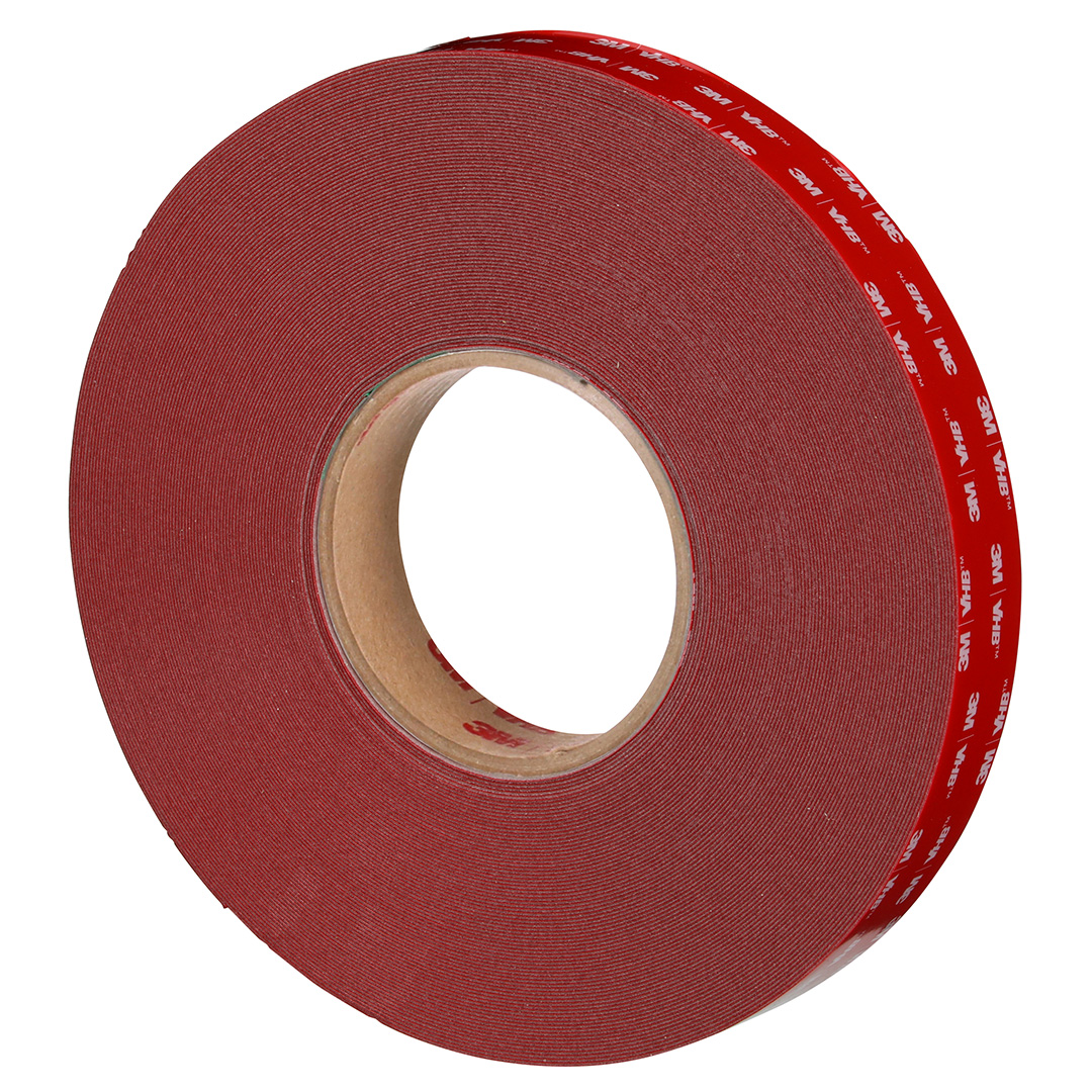 3M™ | VHB™ | Doppelseitiges Klebeband Max-060GF – 25 mm x 33 m, 0.6 mm, Grau | 7100395503