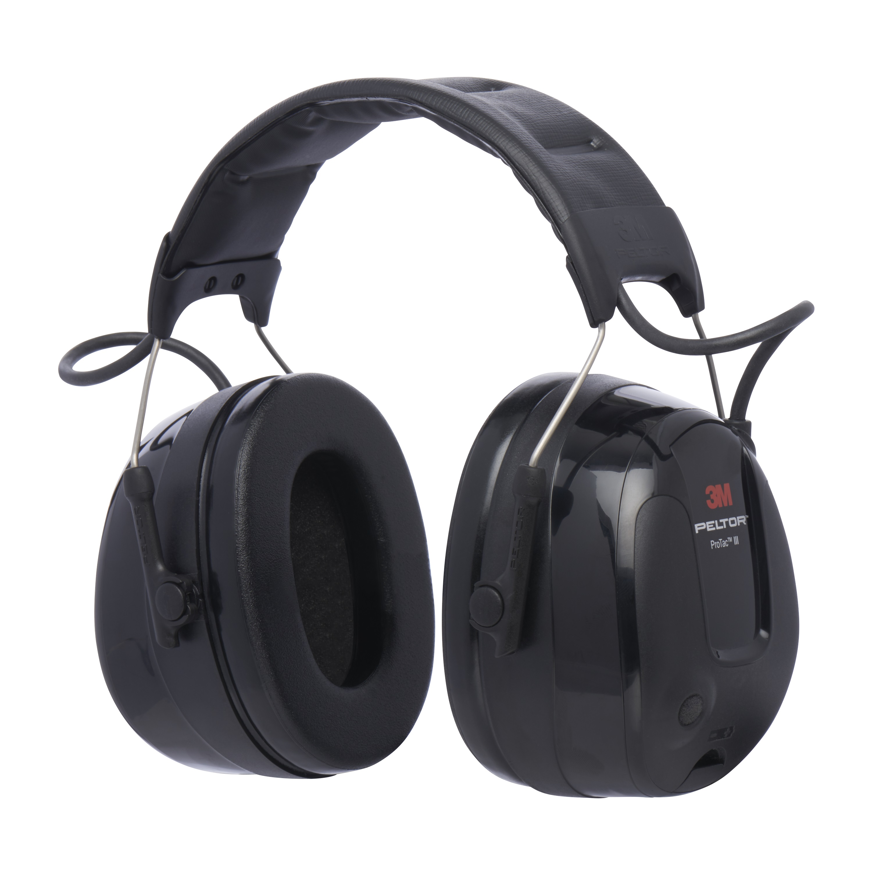Headset 3M™ PELTOR™ ProTac™ III, 32 dB, schwarz, Kopfbügel, MT13H221A