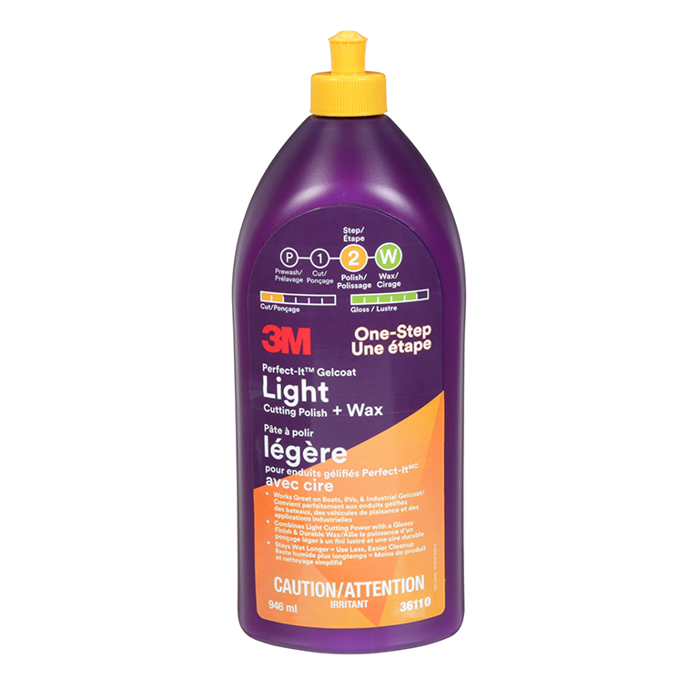 3M™ | Perfect-It™ | Gelcoat Polierpaste + Wachs für leichten Abtrag | 946 ml | 36110E | 7100094555 | 36110E