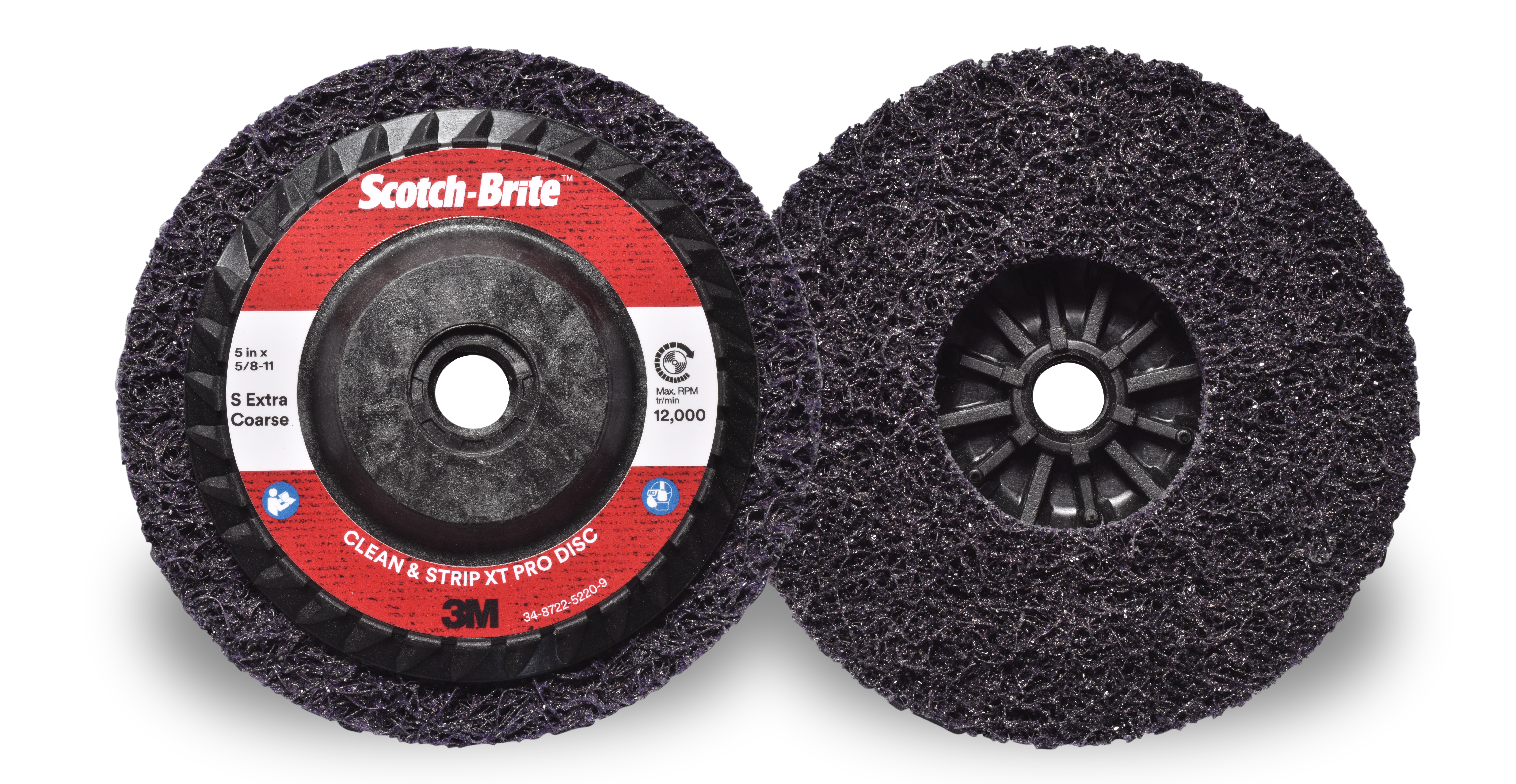 Scotch-Brite™ | Grobreinigungsscheibe | XT-RD Pro |125 mm x 22 mm, S XCRS, M14-Gewinde | 7100192335