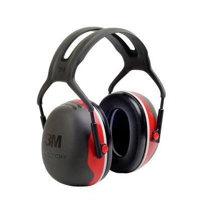 3M™ | PELTOR™ | X3A | 33 dB | Kapselgehörschützer | rot | Kopfbügel | 7000103991