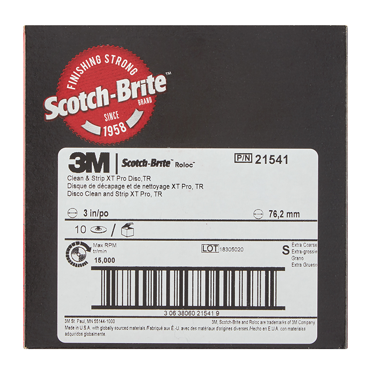 Scotch-Brite™ | Roloc™ | Grobreinigungsscheibe XT-DR Pro | 75 mm | S XCRS | 51888 | 7100173795