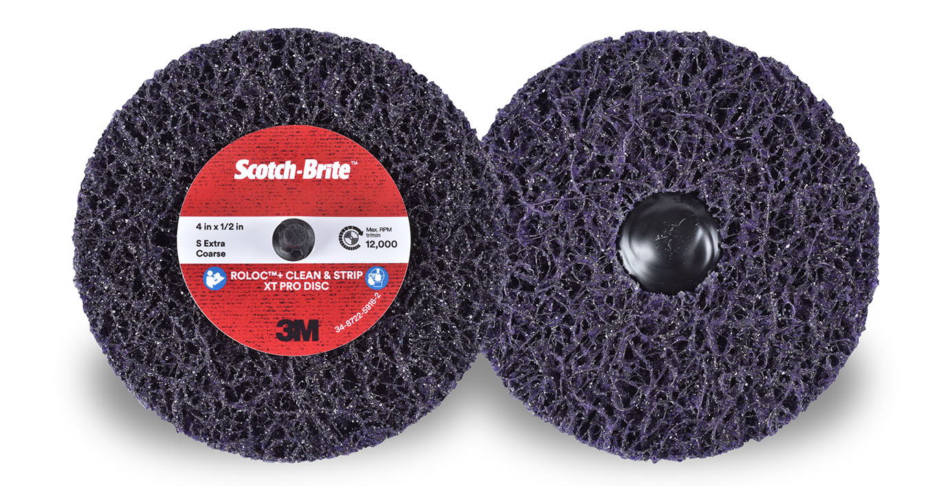 Scotch-Brite™ | Roloc™ | + Grobreinigungsscheibe XT-ZR Pro | 150 mm x 13 mm x 6 mm | S XCRS | 7100192706