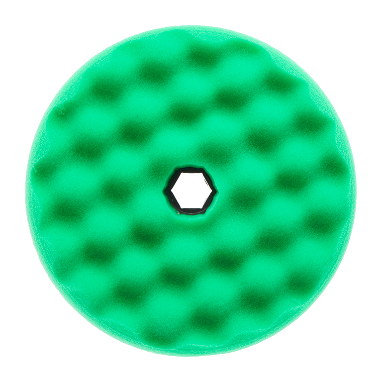 3M™ | Perfect-It™ | Polierschaumpad grob | Quick Connect System | Grün | Waffelförmig | 150 mm | 50962 | 7100094551
