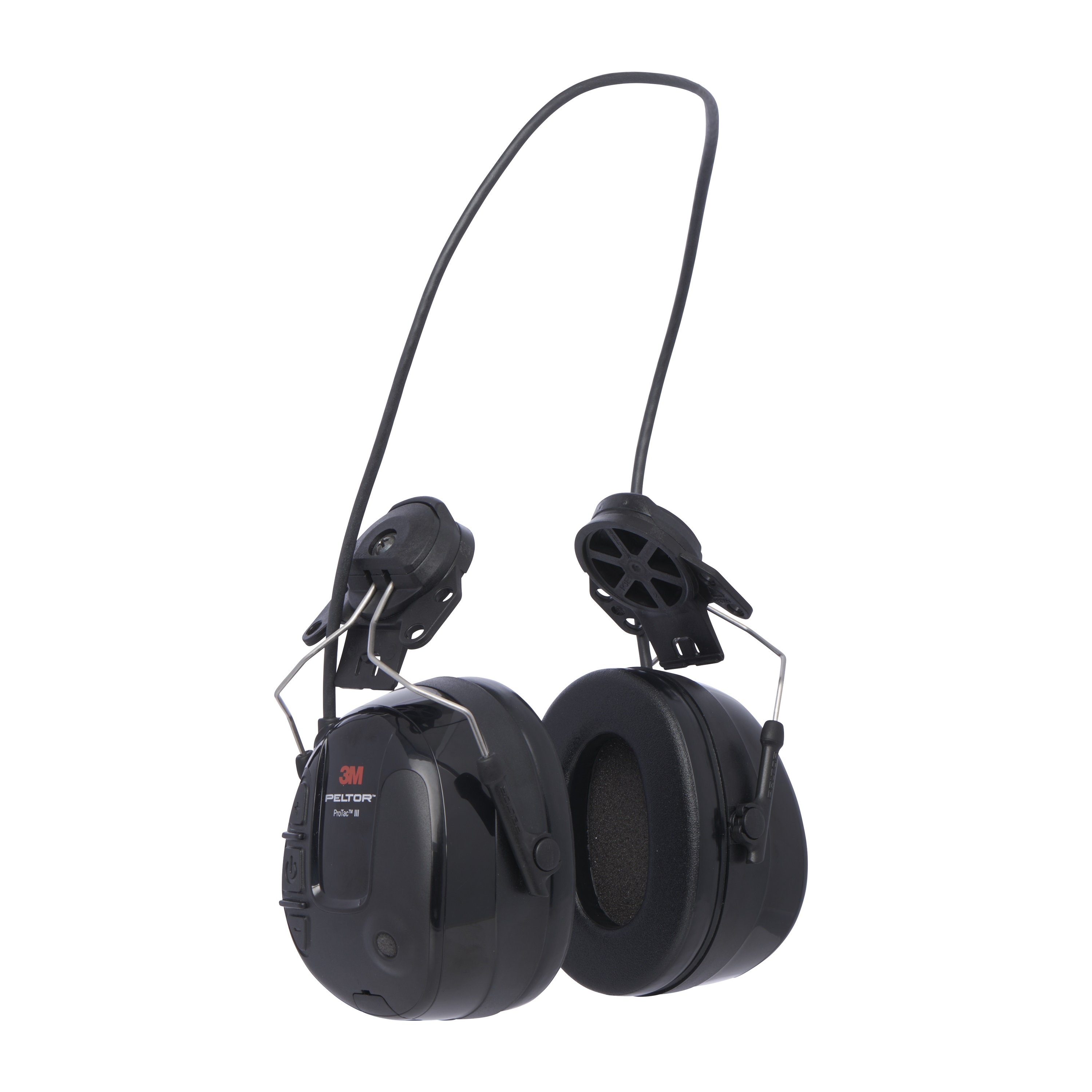 3M™ PELTOR™ ProTac™ III Gehörschutz-Headset, schwarz, Helmversion