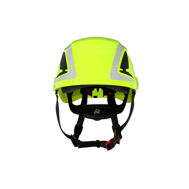 3M™ |  SecureFit™ | Schutzhelm X5000, belüftet, reflektierend, CE, Neongrün |  X5014V-CE, 7100175100