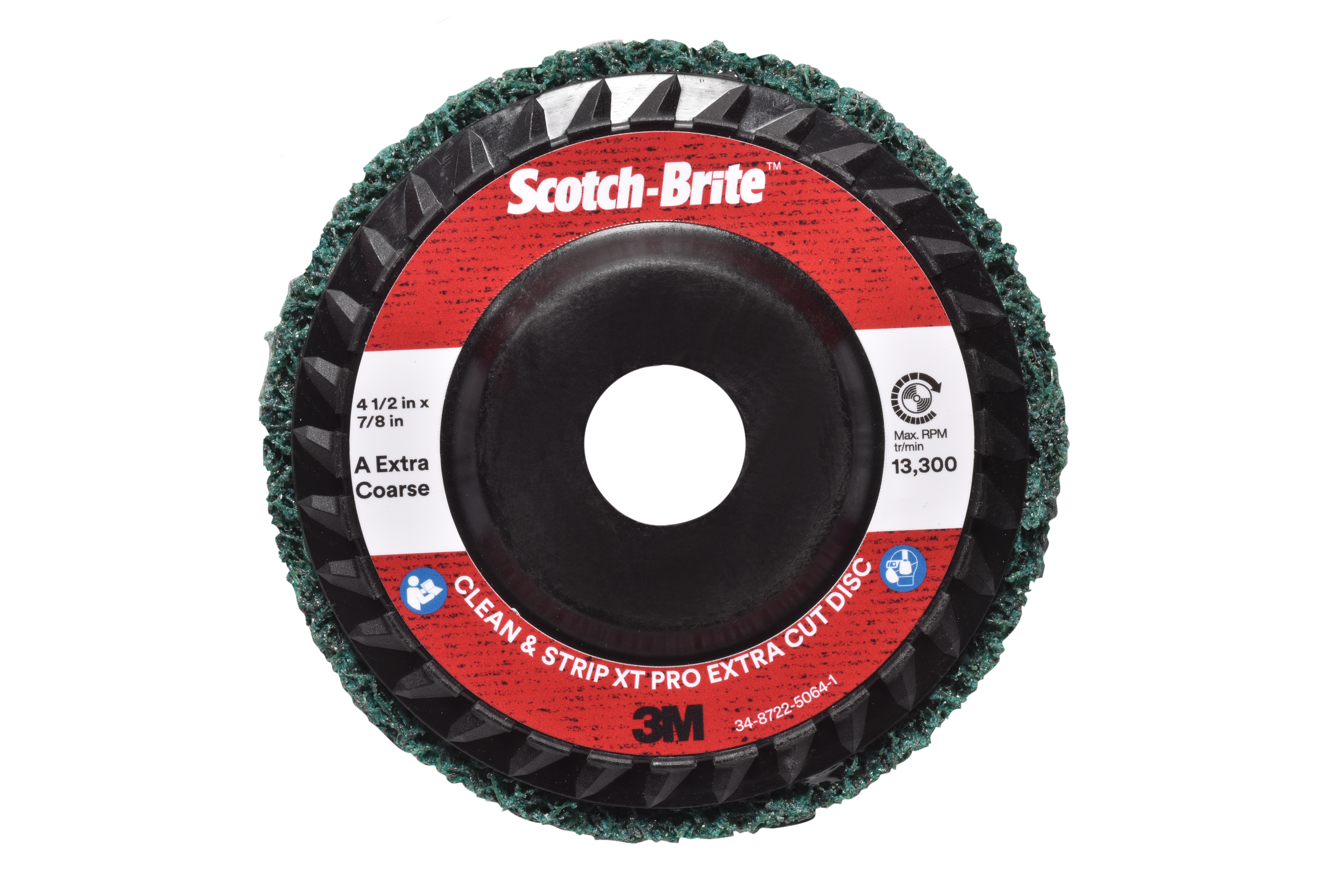 Scotch-Brite™ | Grobreinigungsscheibe | XT-RD Pro Extra Cut | 125 mm x 22 mm, A XCRS | 51911