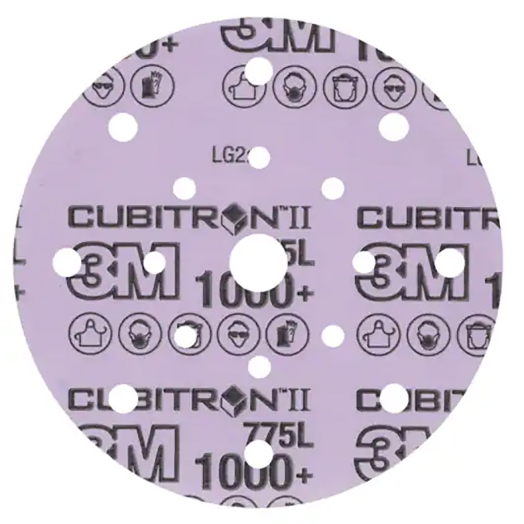 3M™ | Hookit™ | Cubitron™ 2 | Filmscheibe 775L – 150 mm, 1000+, 17-Loch