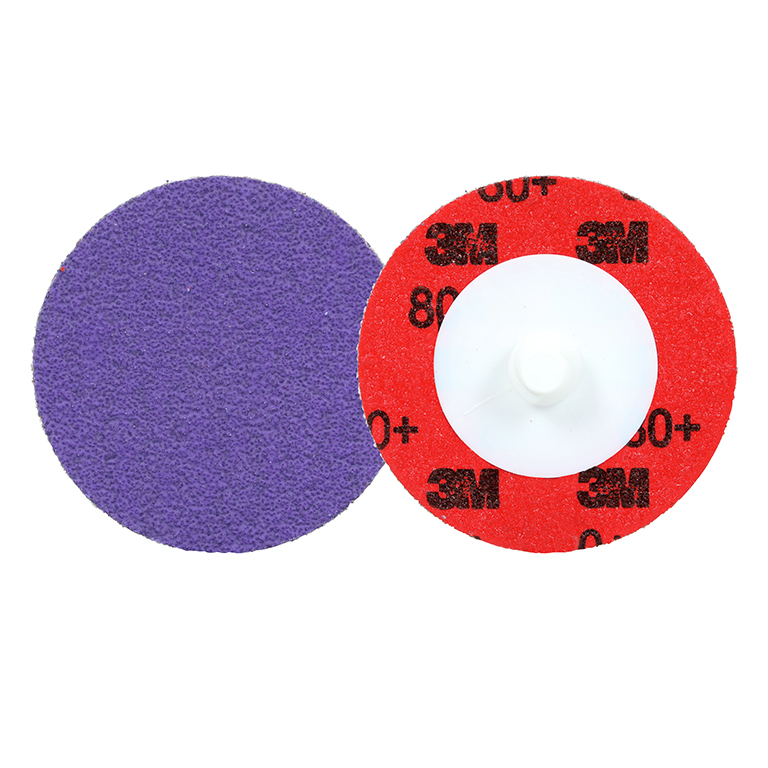 3M™ | Cubitron™ 3 | Roloc™ | Langlebige Kantenscheibe 1184F | 80+ | Violett | ⌀ 51 mm | 7100332404