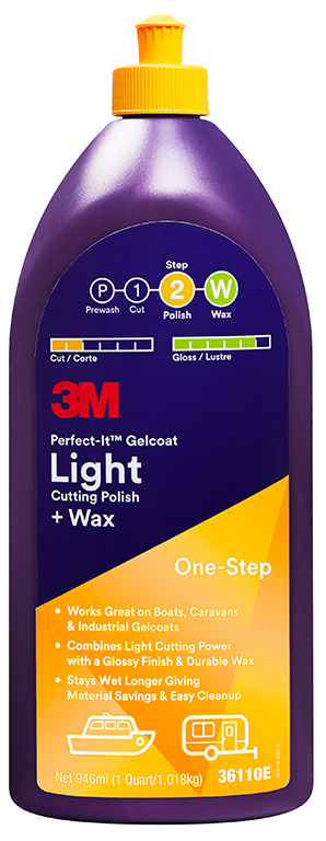 3M™ | Perfect-It™ | Gelcoat Polierpaste + Wachs für leichten Abtrag | 946 ml | 36110E | 7100094555 | 36110E