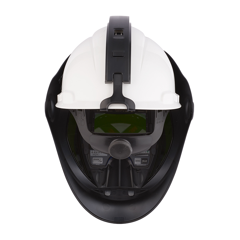 3M™ | Speedglas™ | Schweißmasken Serie 9100 QR, mit Schweißfilter 9100XX | mit 3M™ Schutzhelm G3001MUV-VI | 583625 | 7100166718
