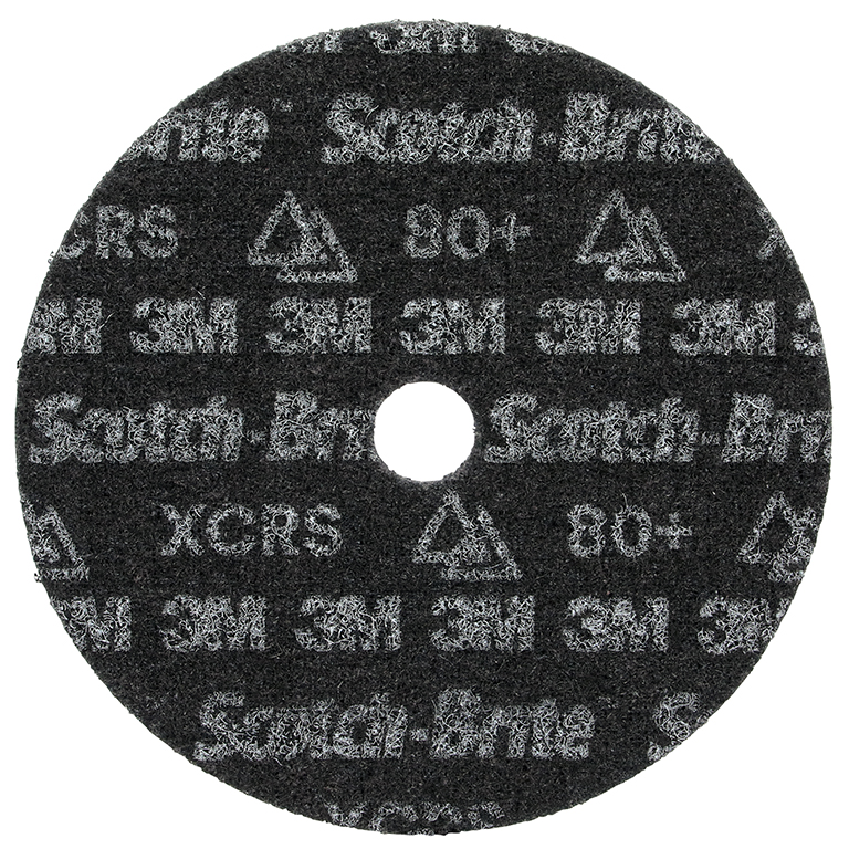 3M™ | Scotch-Brite™ | Präzisions-Vliesscheibe | HD-DH | Extra Coarse 80+ Körnung | ⌀ 178 mm x 22.23 mm | 7100358899