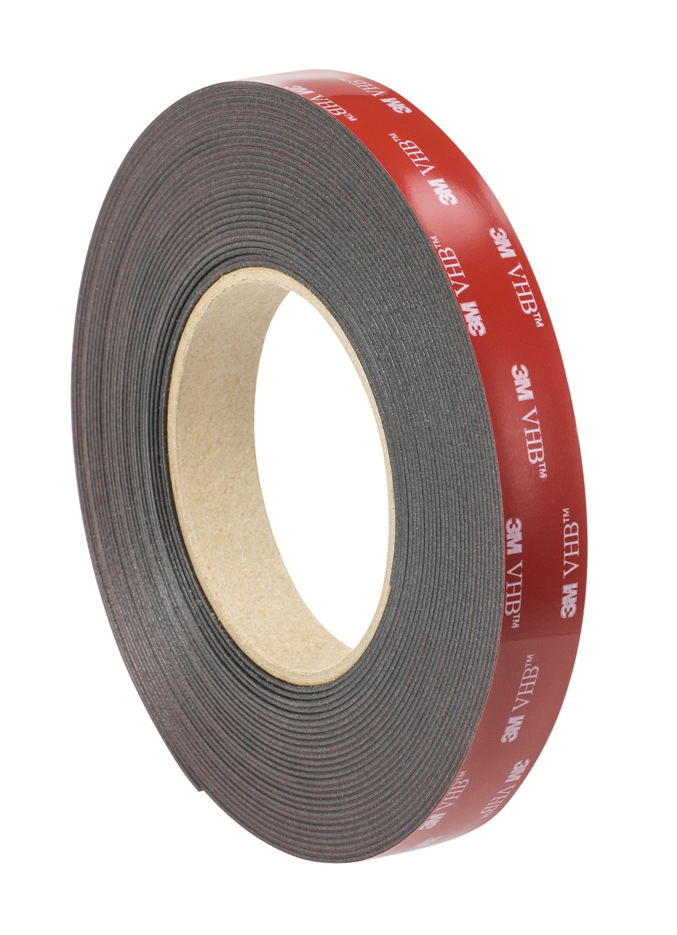 3M™ | VHB™ | Klebeband 5962F | Schwarz | 19 mm x 33 m | 1.6 mm | 5962F/1933