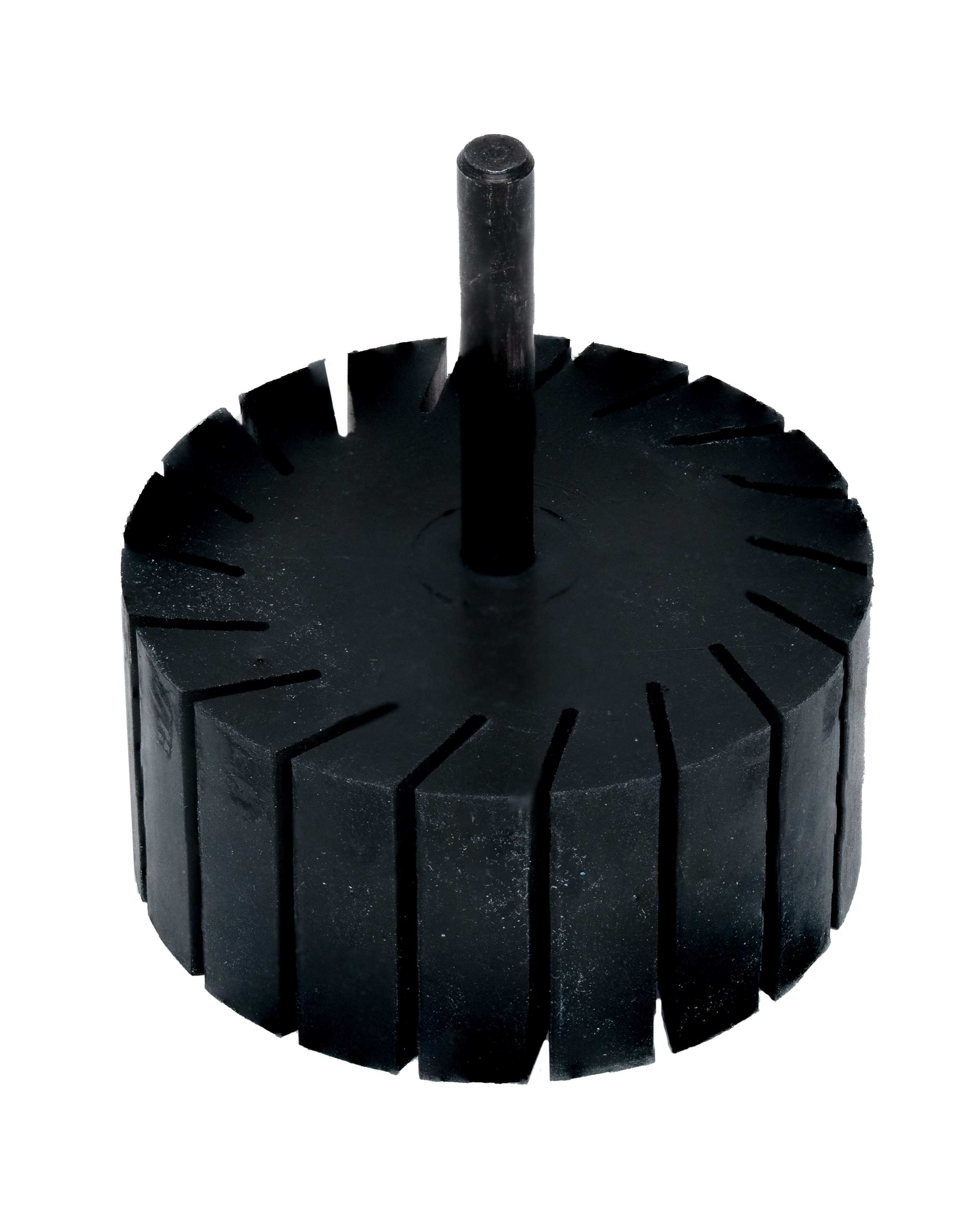 Gummispannkörper | Ø 60mm x 30mm Höhe x 6mm Schaftdurchmesser | zylindrisch | MKZ603006