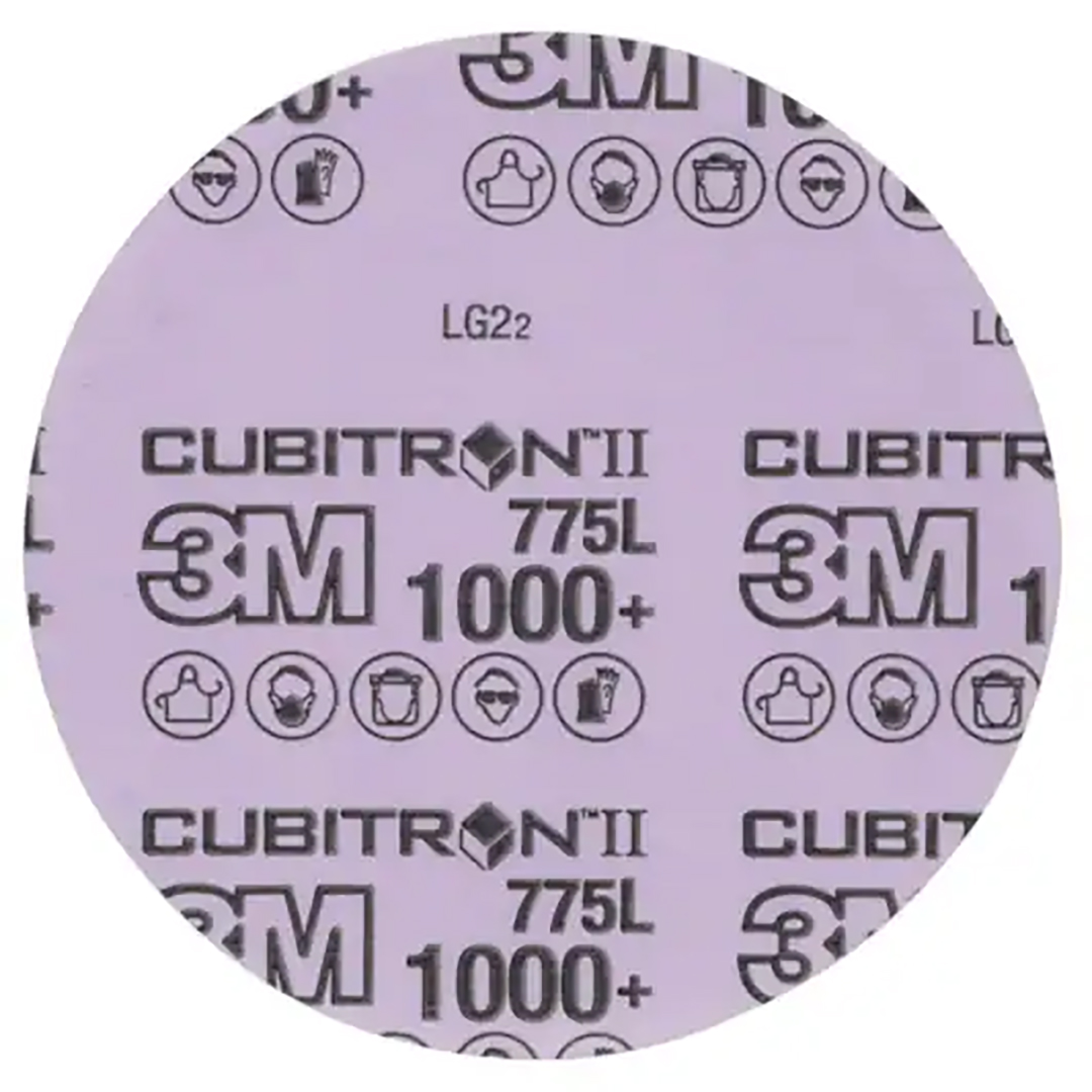 3M™ | Hookit™ | Cubitron™ 2 | Filmscheibe 775L – 150 mm, 1000+, ungelocht